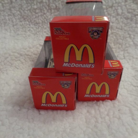 Bill Elliott Racing Champions 3 Car Set #94 McDonalds 3.25" Length - Picture 11 of 13